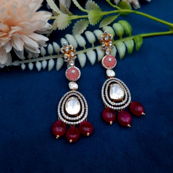 Royal Rediance Ruby Earrings