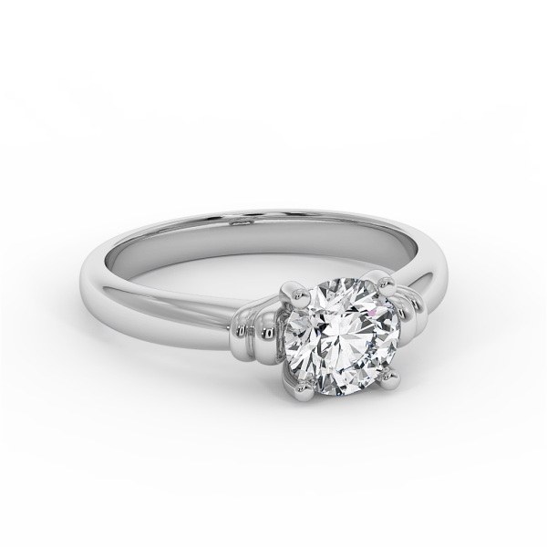 The Electra Solitaire Ring